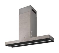 Elica Haiku Island PRF0146282 - Cappa in gres porcellanato con effetto cemento, 120 cm