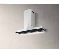 Elica PRF0146269 HAIKU WH/A/90 Cappa a parete da 90 cm in Krion bianco versione Aspirante