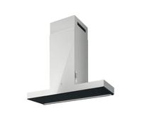 Elica PRF0146269 HAIKU WH/A/90 Cappa a parete da 90 cm in Krion bianco versione Aspirante