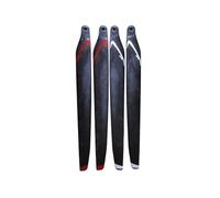 Elica ibrida pieghevole in nylon e carbonio, girante CW CCW compatibile con P150, girante for drone agricolo, pezzi di ricambio for riparazione universale(P150 Props 4pcs)