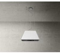 Elica PRF0165083 IKONA LIGHT WH/F/60 Cappa ad Cappa ad isola sospesa Filtrante 60 Cm. Bianco
