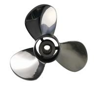 Elica in Acciaio Inossidabile ad Alta Resistenza, Fusione di precisione, Compatibile con Motori Yamaha da 25-60 CV(11 1/8X13-G)