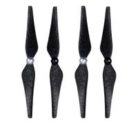 Elica in fibra di carbonio 9443F Confezione da 4 compatibile con i droni DJI Phantom 2 e Phantom 3 Series