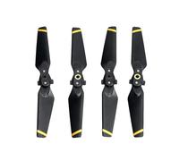 Elica in fibra di carbonio pieghevole a sgancio rapido da 4 pezzi, compatibile con DJI, Spark Dron(Gold)