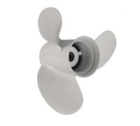 Elica in Lega di Alluminio per fuoribordo Marino Adatta e Compatibile con 20-30HP(9 7/8X14-F)