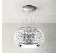 Faber Cappa a isola sospesa PAREO PLUS TIBETAN SILVER KL 345.0492.594 finitura argento tibetano da Ø50 cm