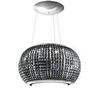 elica INTERSTELLAR IXBL/F/65 - PRF0151809 Cappa Soffitto | Classe A | Design cristallo, Illuminazione LED, Filtraggio a tre strati