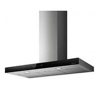 Elica JOY PRF0104626A Cappa parete cm 90 inox vetro nero - Classe energetica: C
