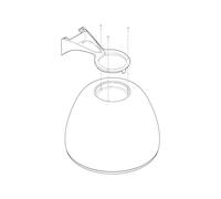 Elica Kit Installazione a Parete Nero KIT0146155