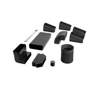 Elica KIT0199835, Kit di installazione dello scarico per modalità di ricircolo (uscita sottopensile), Black