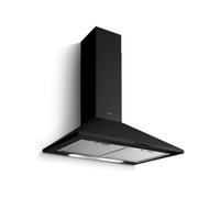 ELICA MISSY BL/A/60 CAPPA PARETE ASPIRANTE ILLUMINAZIONE LED VETRO NERO