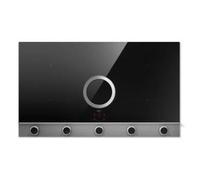 Elica NikolaTesla Unplugged Evo IX/A/90 Nero, Acciaio Inox da Incasso 90 cm Piano Cottura a induzione 4 Fornello(i)
