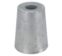 Elica per barca con albero da 45 mm anodo sacrificale in zinco per adattarsi ...