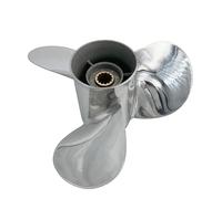 Elica per Barche, Elica for barca 11x15 for 40HP-55HP 3 pale in acciaio inossidabile SS 13 denti RH OEM NO: 663-45943-01-EL 11x15