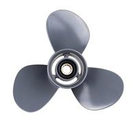 Elica per Barche, Elica fuoribordo for barca grigia 58130-ZV5-000ZA for 35-60HP 11 1/4 x 13 lega di alluminio 3 pale 13 denti scanalati parti marine