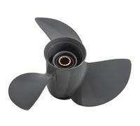 Elica per barche fuoribordo in alluminio, adatta per motori Honda BF35/40/45/50//50A/60HP 3-1/4", scatola ingranaggi 13 denti scanalati, 3 lame RH (11 1/8 x 14)