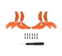 Elica per DJI Avata 2, lama di ricambio per manutenzione bilanciata di precisione del drone con viti e strumento incluso (Arancione)