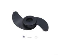 Elica per motore fuoribordo per motori elettrici per pesca a traina compatibile con SUNELEXE Savylor Marina Watersnake 26 30 40 libbre 21,8 kg X90 X120 modelli in plastica a due lame a tre lame (B)