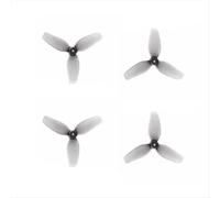 Elica per PC FPV a 3 pale da 1,2x0,9x3, 1,22 pollici, albero da 1 mm per parti di droni RC FPV fai da te, grigio