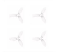 Elica per PC FPV a 3 pale da 1,2x0,9x3, 1,22 pollici, albero da 1 mm per parti di droni RC FPV fai da te, bianca