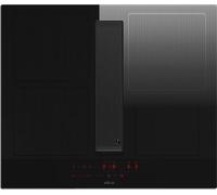 Elica Piano Cottura a Induzione con Cappa Integrata Aspirante 4 Fuochi Larghezza 83 cm colore Nero - PRF0196872 NIKOLATESLA VELVET BL/A/83