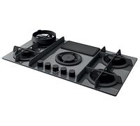 Elica PRF0147742A NIKOLATESLA FLAME GR/A/83 Piano cottura induzione con cappa integrata Aspirante 83 Cm. Grigio