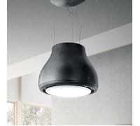 Elica PRF0120497A SHINING PELTROX/F/5 Cappa a isola sospesa con diametro da 50 cm in metallo peltrox versione Filtrante