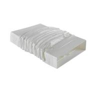 Elica Raccordo Orizzontale Curva Flessibile per Cappa Cucina / piano cottura Nikolatesla - KIT0121017