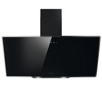 Elica Cappa Cucina Aspirante a Parete Larghezza 90 cm Profondità 33 cm colore Nero - PRF0119829 Shire BK/A/90