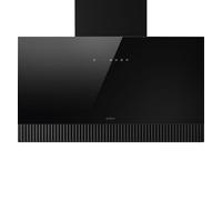 Elica PRF0164980 SUPER PLAT BL/F/80 Cappa a parete Filtrante 80 Cm. Nero