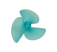 Elica trasparente a 3 pale per navi modello 4 dimensioni w/albero 4,8 mm (D55* P40)