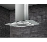 Elica TRIBE ISLAND IX/A/90 900 m³/h Cappa aspirante a isola, Acciaio inossidabile, Trasparente - Cappe (900 m³/h, Condotta, 46 dB, 64 dB, 50 cm, 65 cm)