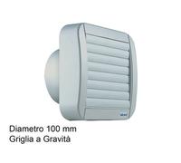 ELICENT ASPIRATORE ELICOIDALE CON ALETTE DIAMETRO 100 230V 2MU6001 [EEK: A]