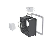 elicent | Kit Da Incasso, per Aspiratore Serie Elprex Elicent, Installazione a Muro, Made in Italy