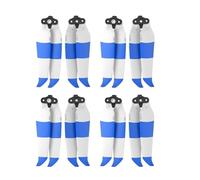 Eliche 7238F compatibili con AIR 2S 2 Props Paddle Ricambio Riparazione Accessori(White Blue 8pcs)