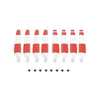 Eliche 8pcs per DJI Mini 3 Pro Drone 6030F Prop Accessori Meno Riduzione del Rumore Riduzione Rapida Quick Release Elica (rosso e bianco 8)