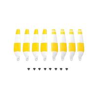 Eliche 8pcs per DJI Mini 3 Pro Drone 6030F Prop Accessori Meno Riduzione del Rumore Riduzione Rapida Quick Release Elica (Giallo e Bianco 8)