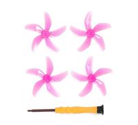 Eliche a 5 pale per DJI NEO, ricambio per elica ad ala colorata, parti di ricambio a basso rumore per accessori Neo Drone (2 paia rosa)