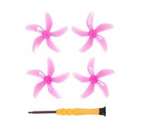 Eliche a sgancio rapido a basso rumore per DJI NEO realizzate in materiale ABS per un volo silenzioso e accessori di ricambio di facile manutenzione (rosa, 2 paia)