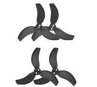 Eliche compatibili con lame for drone DJI Avata 2, ventole leggere for ala, pezzi di ricambio for accessori, palette colorate(Black 2 pairs)
