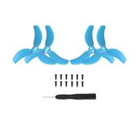 Eliche di ricambio per DJI Avata 2, eliche di ricambio, eliche di ricambio a basso rumore, parti della lama d'ala, Avata 2 volare di più Kit (Blu)