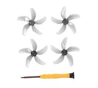 Eliche di sostituzione per ventole compatibili con NEO Wing con cacciaviti Accessori a rilascio rapido(2 Pairs Grey)