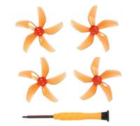 Eliche di sostituzione per ventole compatibili con NEO Wing con cacciaviti Accessori a rilascio rapido(2 Pairs Orange)