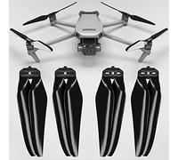 Eliche Master Airscrew Stealth per DJI Mavic 3 & Mavic 3 Pro/Cine/Enterprise/Classic/3T/3M - Nero, 4 pezzi