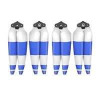 Eliche per DJI Air 3, puntelli a basso rumore, eliche silenziose accessori di ricambio, ali del drone custodia di stoccaggio (2 coppie di blu e bianco)