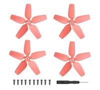 Eliche per DJI Avata, parte di ricambio dell'elica colorata, kit elica a basso rumore, ala del drone, accessori per quadricotteri (rosso)