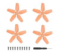 Eliche per DJI Avata, parte di ricambio dell'elica colorata, kit elica a basso rumore, ala del drone, accessori per quadricotteri (arancione)