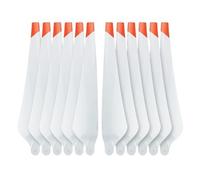 Eliche pieghevoli in fibra di carbonio e nylon bianche CW CCW, compatibilità con il drone for la protezione delle piante agricole DJI T30(6pcs CW and CCW)