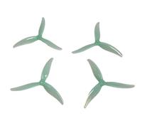 Eliche universali for droni 4 pezzi/2 paia 5127.5 5 pollici 3 pale/tri pale PV per(Mint Green)