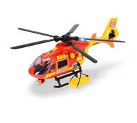 ELICOTTERO AMBULANZA CON LUCI E SUONI 36 CM ARGANO PER BAMBINI 3 ANNI AIRBUS
